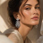 گوشواره طرح ابشار باگت کد100119 - Image 2