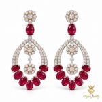 گوشواره یاقوت 5896