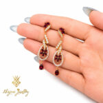 نیم ست یاقوت سرخ5826-5831 - Image 3